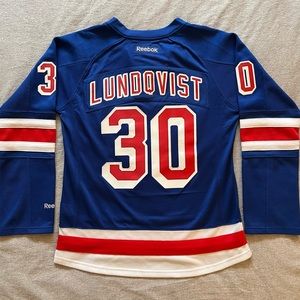 New York Rangers Henrik Lundqvist NHL Jersey - Women’s Medium, Like New!